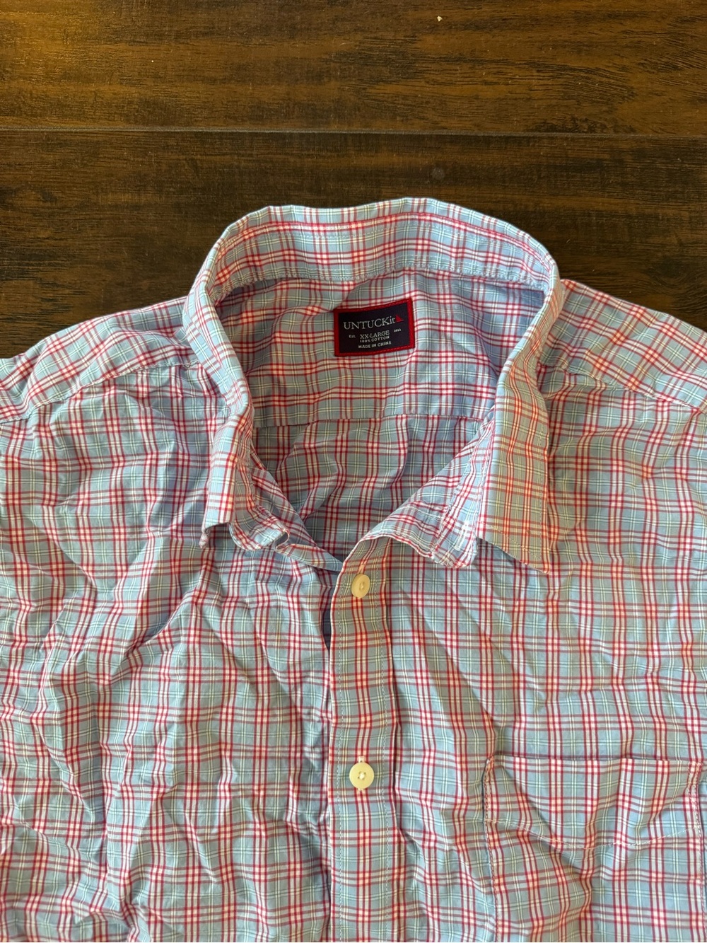 Untuck It Button Down Short Sleeve